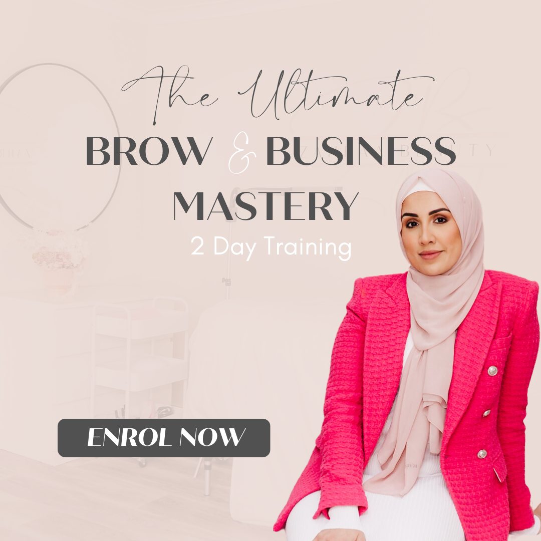 ULTIMATE BROWS AND BUSINESS TRAINING – 2 DAYS