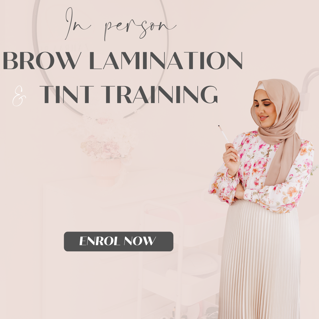 BROW LAMINATION AND TINTING TRAINING